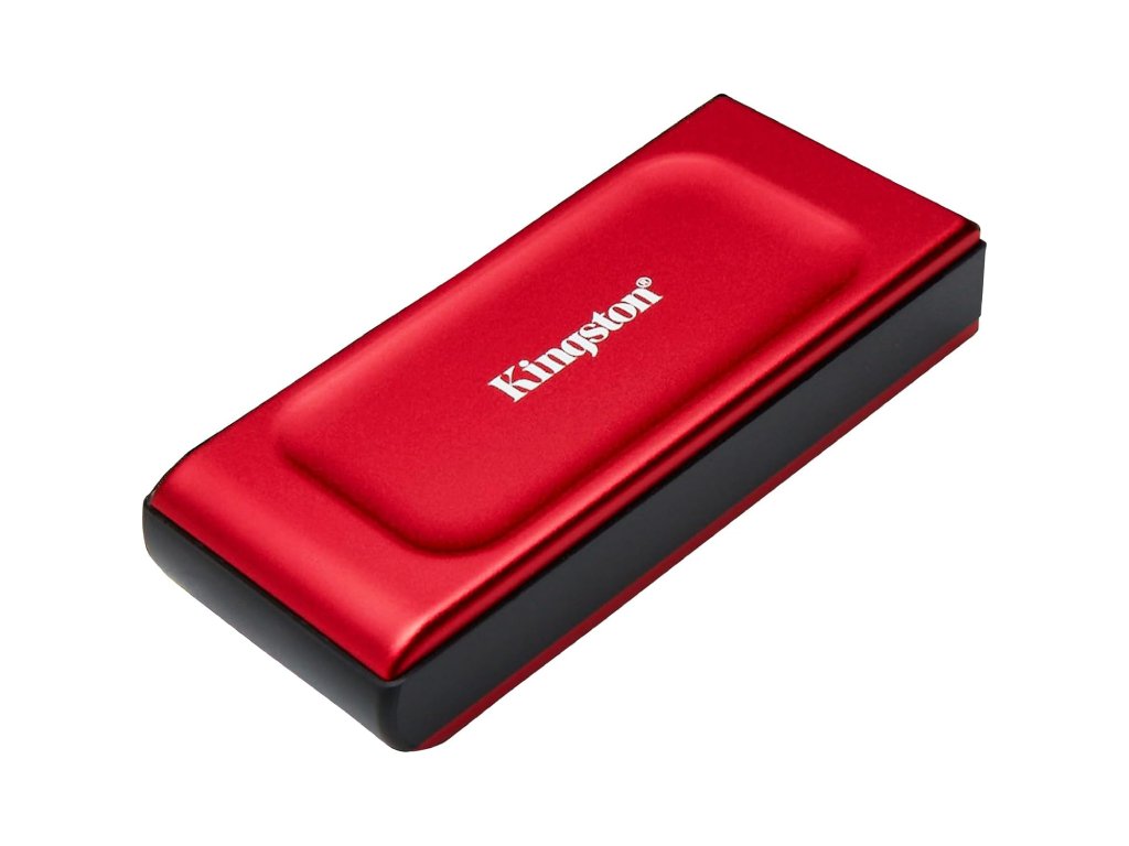 Kingston SSD 1TB XS1000 Red External USB 3.2 Gen 2 Portable Solid State Drive, EAN: 740617343748-5